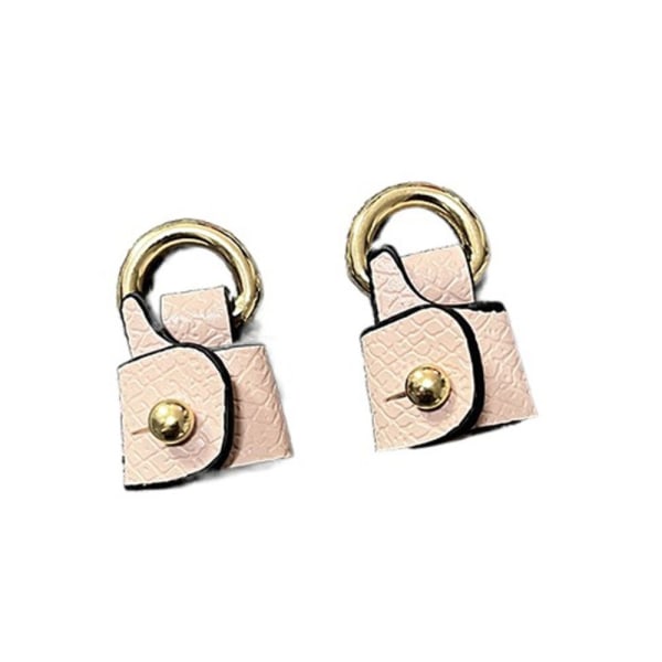 Håndveskebelter i skinn ROSA SPENNE ROSA SPENNE Pink Buckle