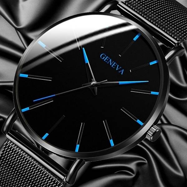 GENEVA Armbåndsur Kvarts Black&Rose Gold