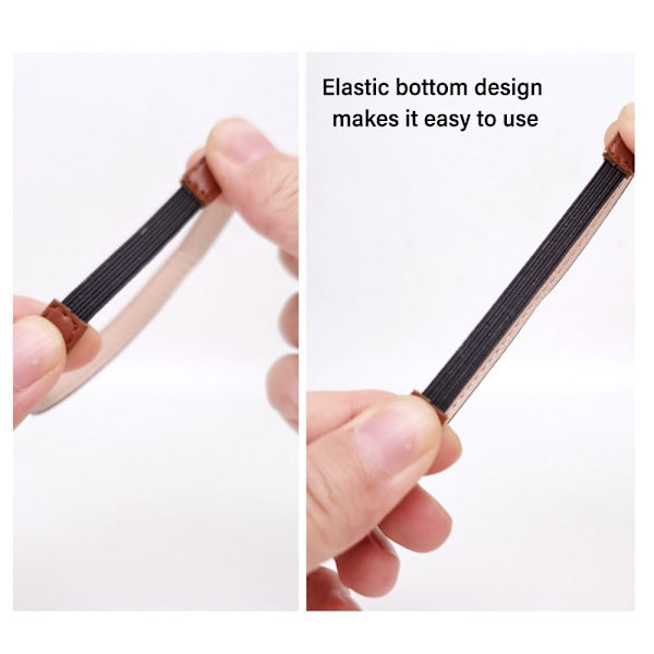 Anti-Løs Sko Bælte Fast Sko Rem MAT SORT MAT SORT matte black