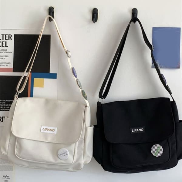 Rygsæk Single Skuldertaske SORT black