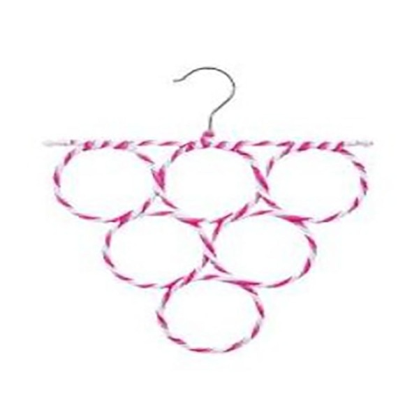 Tørklædebøjle Tørklædeholder 6-LOOP TØRKLÆKKEHOLDER 6-LOOP TØRKLÆDE 6-loop scarf holder