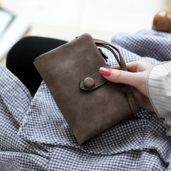 Tri-fold Pung Kort Pung KAFFE coffee