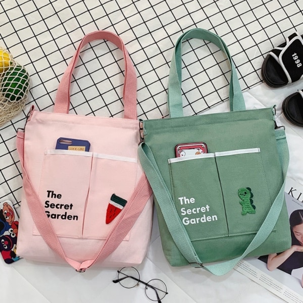 Student Handledning Väska Toes Shopper Väskor ROSA Pink
