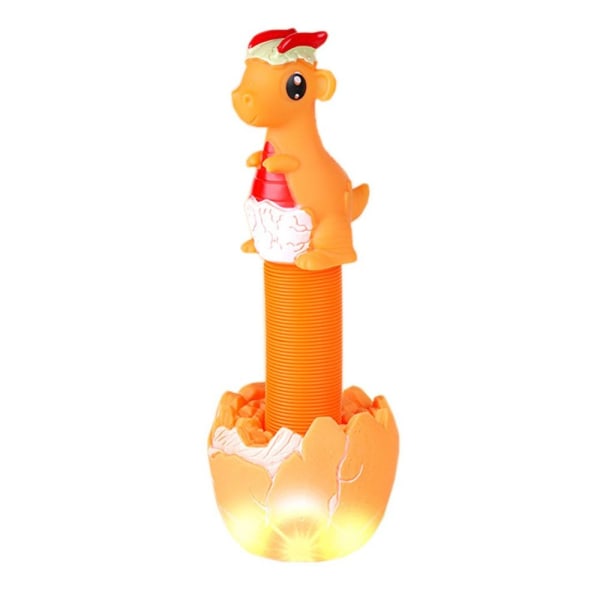 Dinosaurie Pop Rör Animal Sucker Toys ORANGE orange