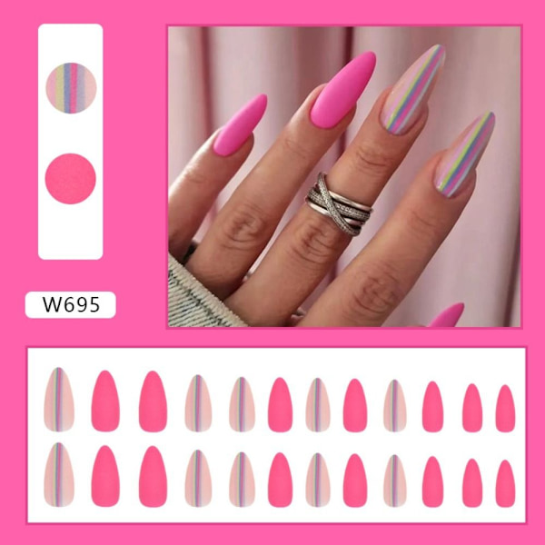Falska naglar Fake Nials W726 W726 W726