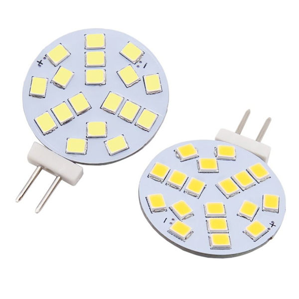 G4 LED-lamput Pyöreä kohdevalopolttimo 2W-LÄMMIÄ VALKOINEN 2W-LÄmmin 2W-Warm White