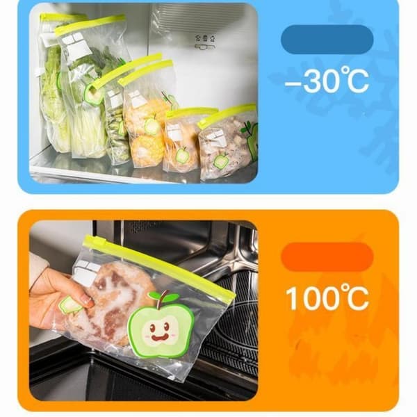 Zip lock Transparent förvaringsväska S S