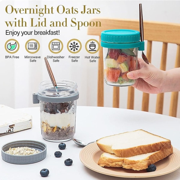 Overnight Oats Cup -jogurttiastiat 2 2 2