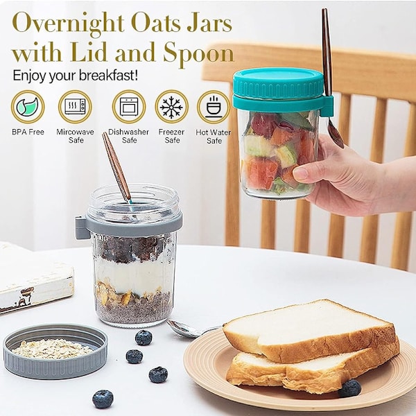 Overnight Oats Cup Yoghurtbehållare 3 3 3