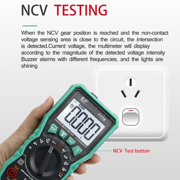 Digital Smart Multimeter Strømspændingstester FY76 FY76 FY76