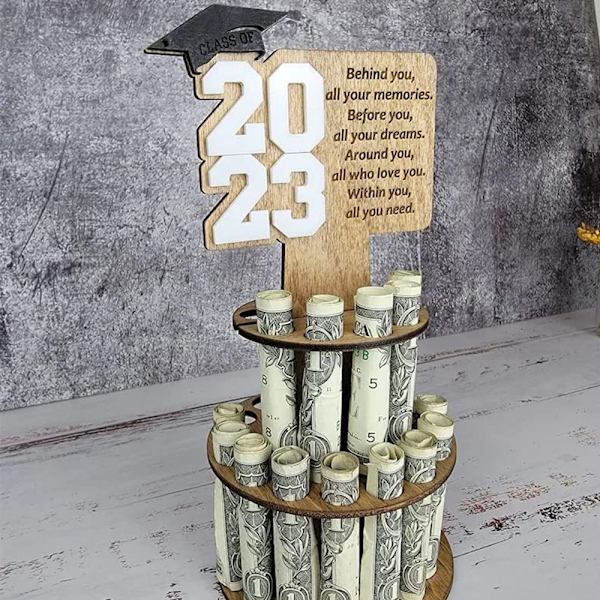 Grad Card Holder Graduation Money Holders HARMAA Grey