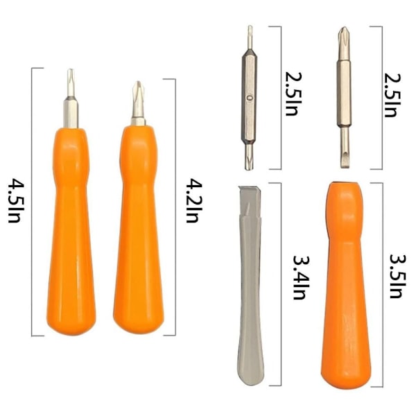 Ring Dørklokke Skrutrekker Skrutrekkerbitsett 4STK/SETT 4STK/SETT 4Pcs/Set