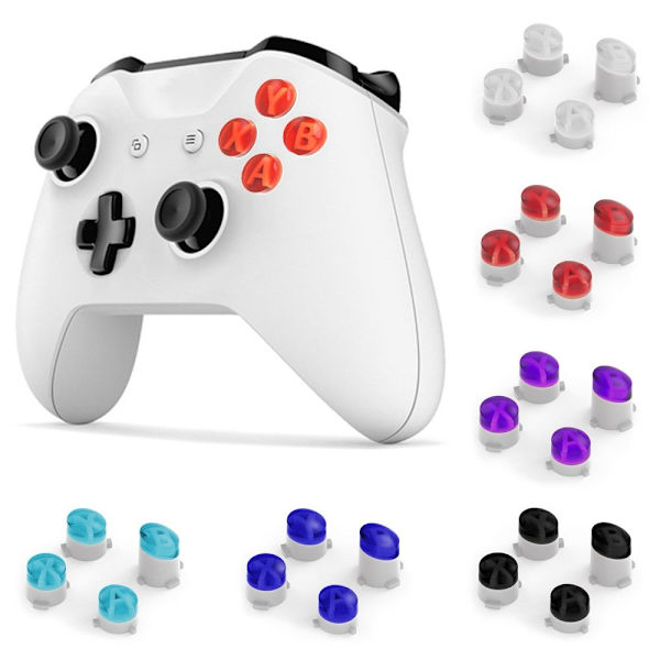 Abxy Button Controller-knapper SORT black