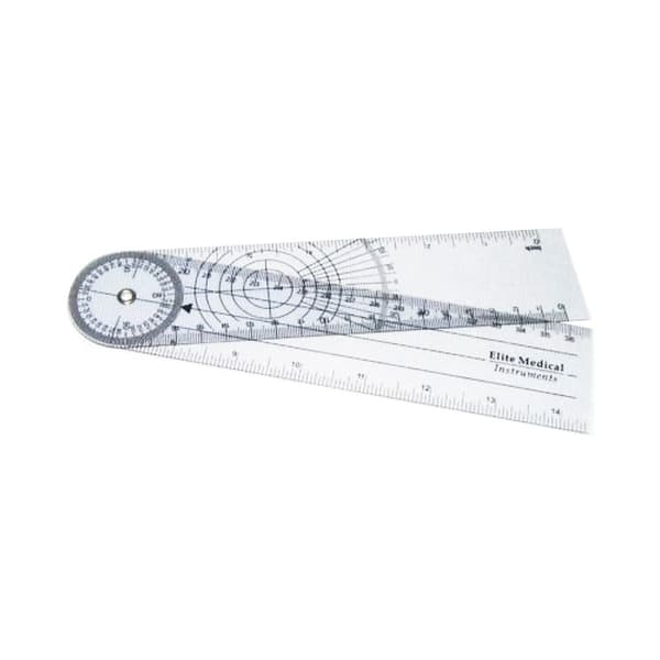 4 stk. goniometersett inkludert finger 180 grader