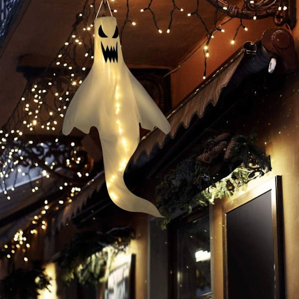 Halloween Decoration Ghost Wind Tunnel Site Layout Rekvisitter Hanging Ghost