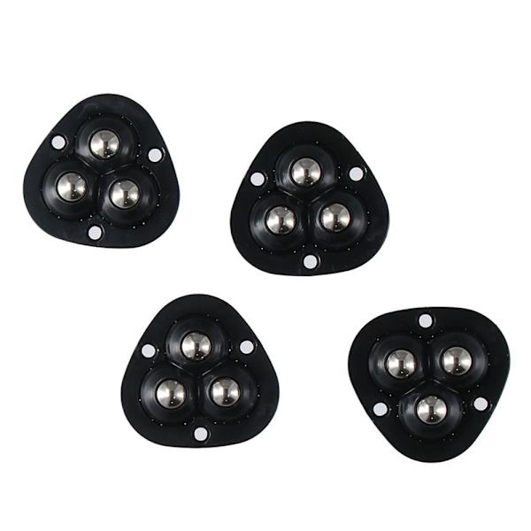 8 stk Mini Hjul for Apparater, Svingbare Hjul med Lim, Universelle