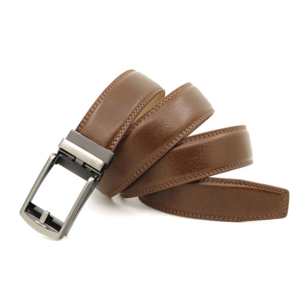 Miesten Click Belt Nahkavyöt COFFEE 120cm 120cm coffee 120cm-120cm