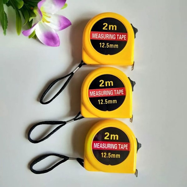 5 st 2M minimåttband Stålmaterial