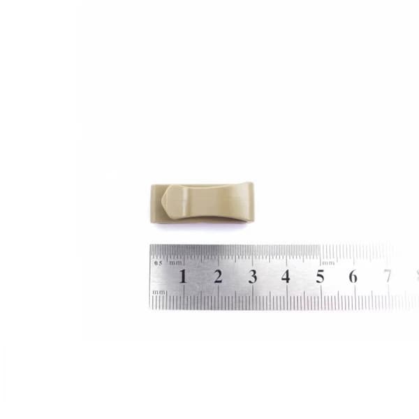 3stk Molle Webbing Spenne Belteendeklips GRÅ 38MM Grey 38mm