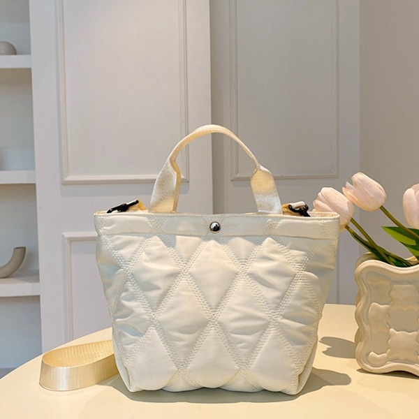Skuldertaske Underarmstaske HVID white