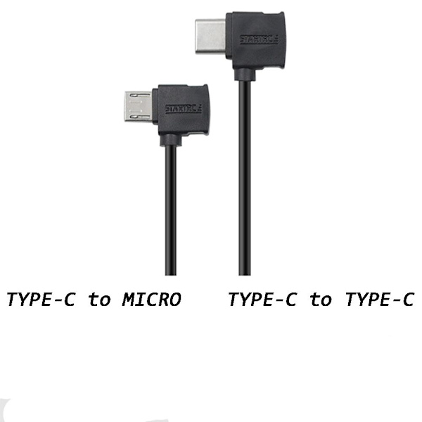 16cm kaukosäätimen datakaapeli DJI Mini 3 PRO/2/SE/Air 2/2S