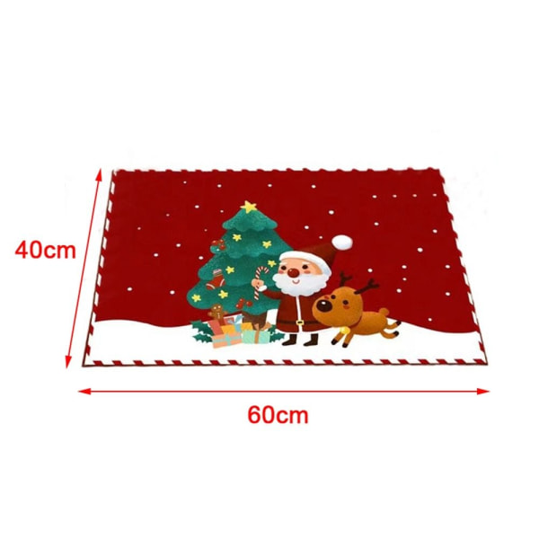 Julemåtte Xmas dørmåtte STYLE 5 STYLE 5 Style 5