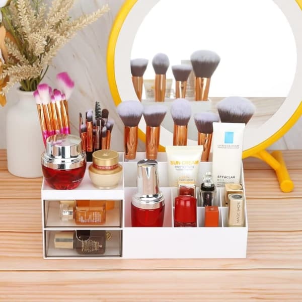 Desktop Accessories Organizer Kontorsmaterial med låda