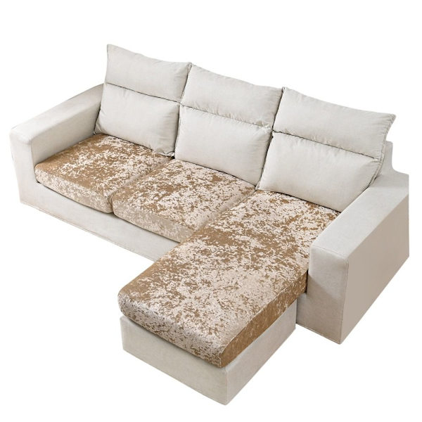 Kuddfodral i stretchig soffa Soffa Sits Överdrag CHAMPAGNE 2 Champagne 2 Seaters-2 Seaters