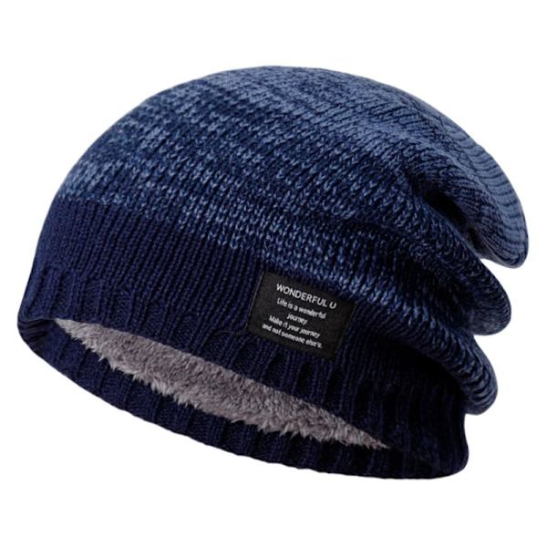 Neulottu hattu Pipot Hattu SININEN Blue