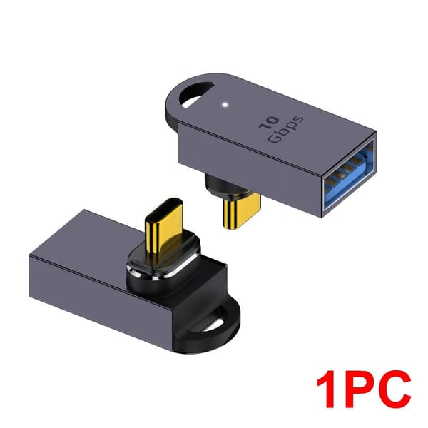 USB Type-C til USB-A-konverter OTG-adapter magnetisk kontakt