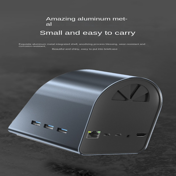 USB HUB Type-C dockningsstation 4K HDMI-kompatibel
