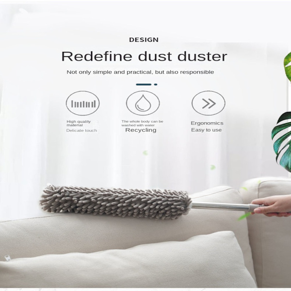 Microfiber Duster Magic Dust Brush BLÅ Blue