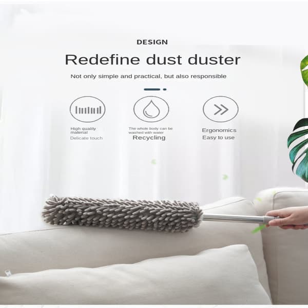 Microfiber Duster Magic Dust Brush GRØNN Green