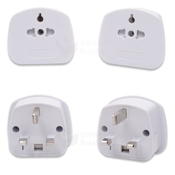 Strømstik Holiday Adapter HVID white