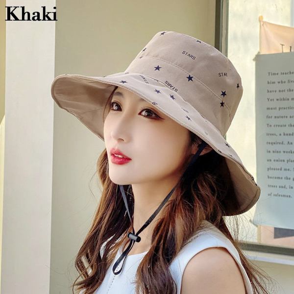 Bomull Bucket Hats Mocka Panama Hat KHAKI Khaki