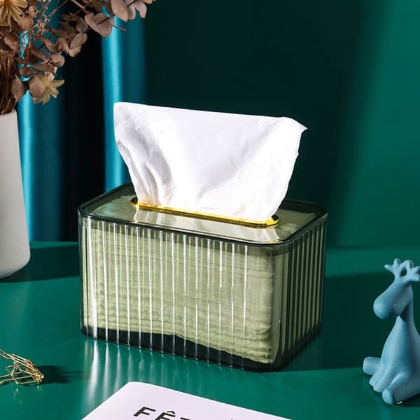 Pehmopaperin pidike LÄPINÄKYVÄ transparent