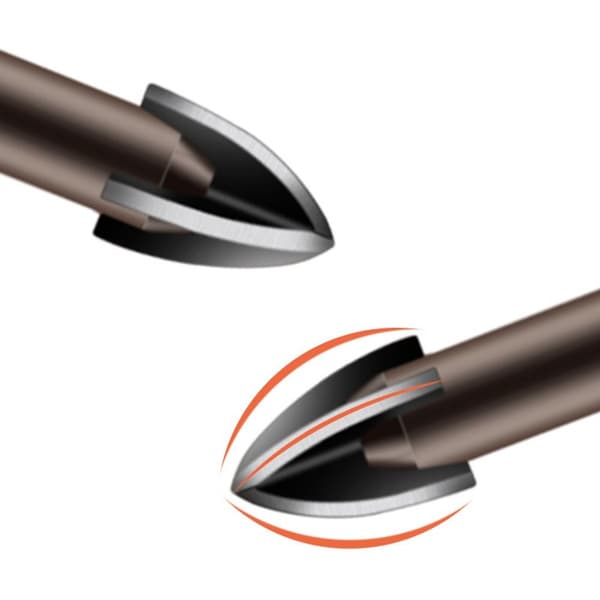 3 STK Bor Keramisk 3MM
