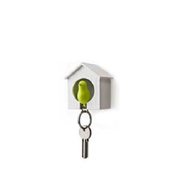 Bird Key Holder Nøglering GRØN green