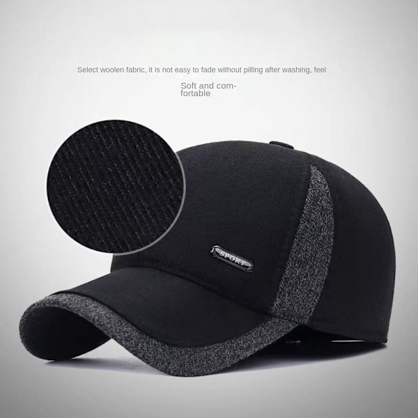 Vinterhatter Baseballcaps for menn KAFFE Coffee
