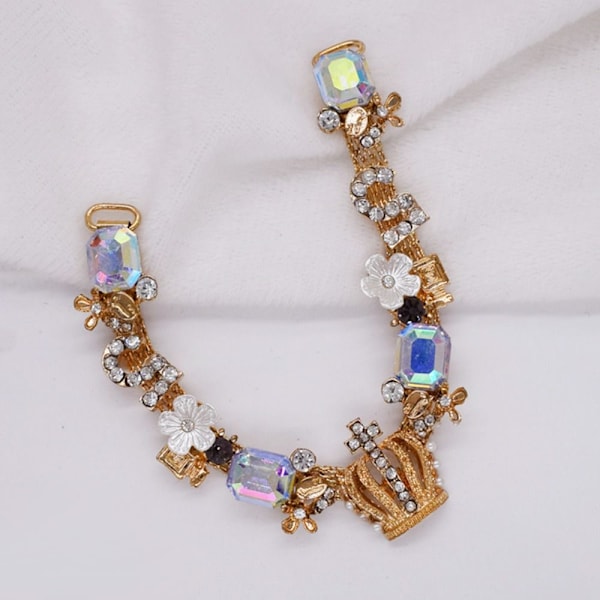 Crystal Sandal Chain Bikini Connectors 10 10