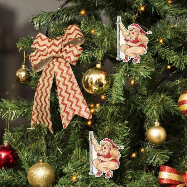 Juleprank vedhæng Juletræ hængende dekoration 1 1 1
