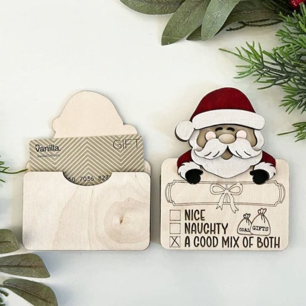 Julepengeholder Julemandens liste Julepengeholder C C C