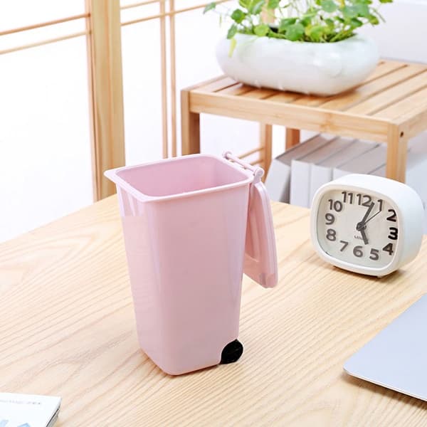 Desktop Bin Mini Roskakori CAN Blue