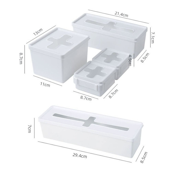Tissue Box Diverse Container STYLE 2 STYLE 2 Style 2