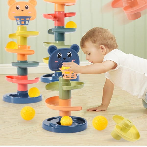 Rolling Ball Tower Baby Toy 7 LAG 7 LAG 7 layers