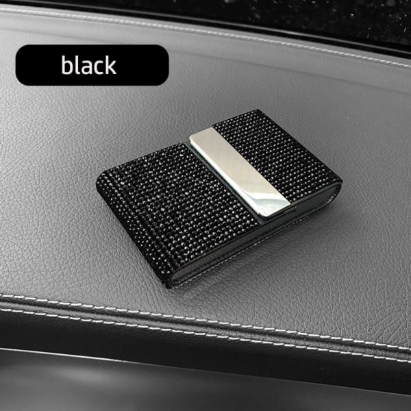 Käyntikorttikotelo Korttikotelo MUSTA black
