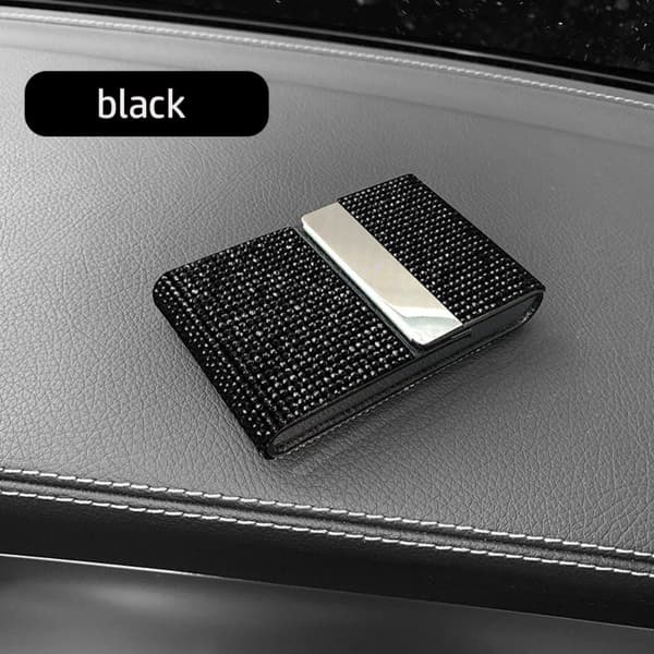 Visittikorttikotelo MUSTA black