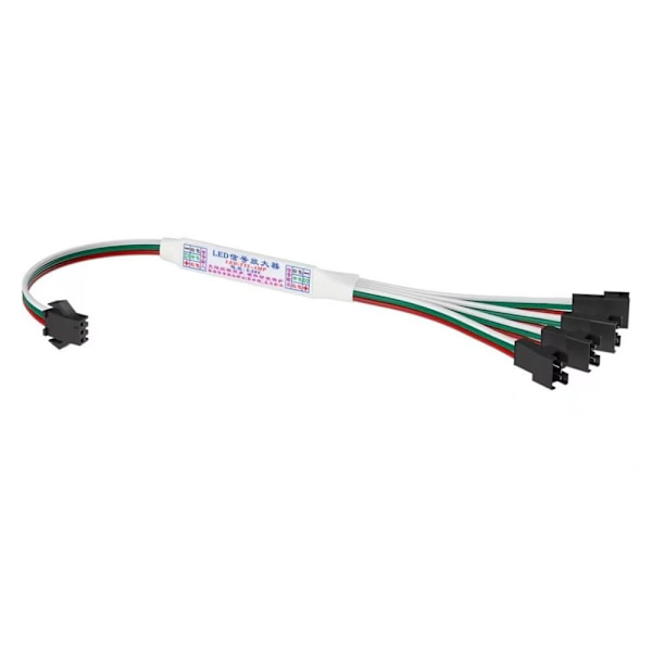 LED Signalforstærker Strip Light Repeater 1TO4 1TO4 1to4