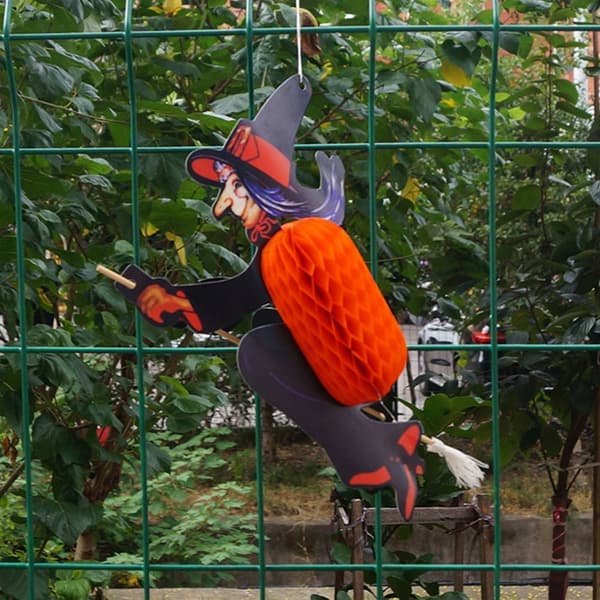 2 STK Halloween Papir Bat 3D Witch Bat 2 2 2