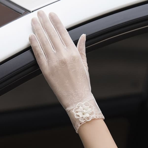 Kørevanter Solhandsker BEIGE Beige